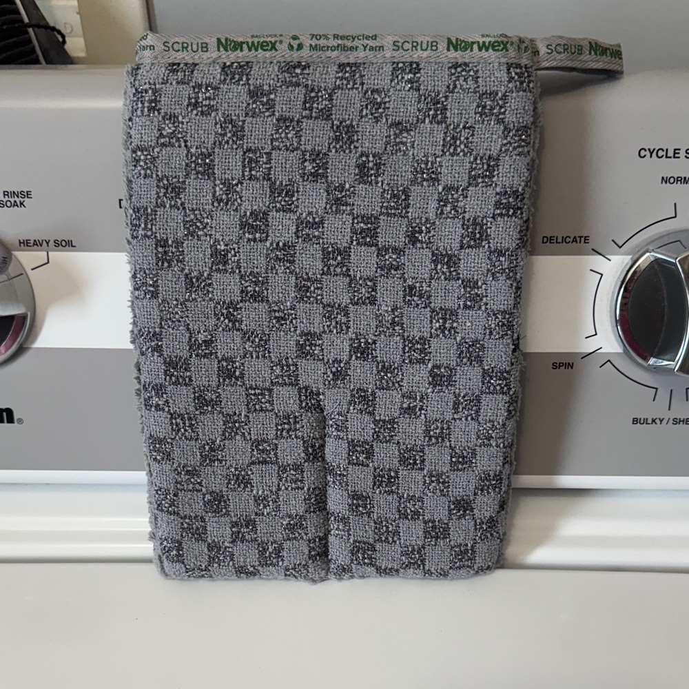 Norwex Gray Bathroom Scrub Mitt